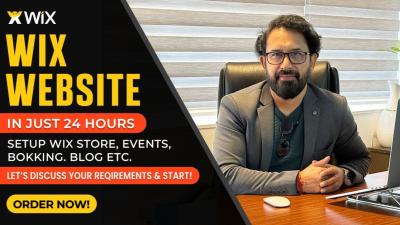 I will Wix website redesign Wix website redesign Wix redesign Wix website redesign