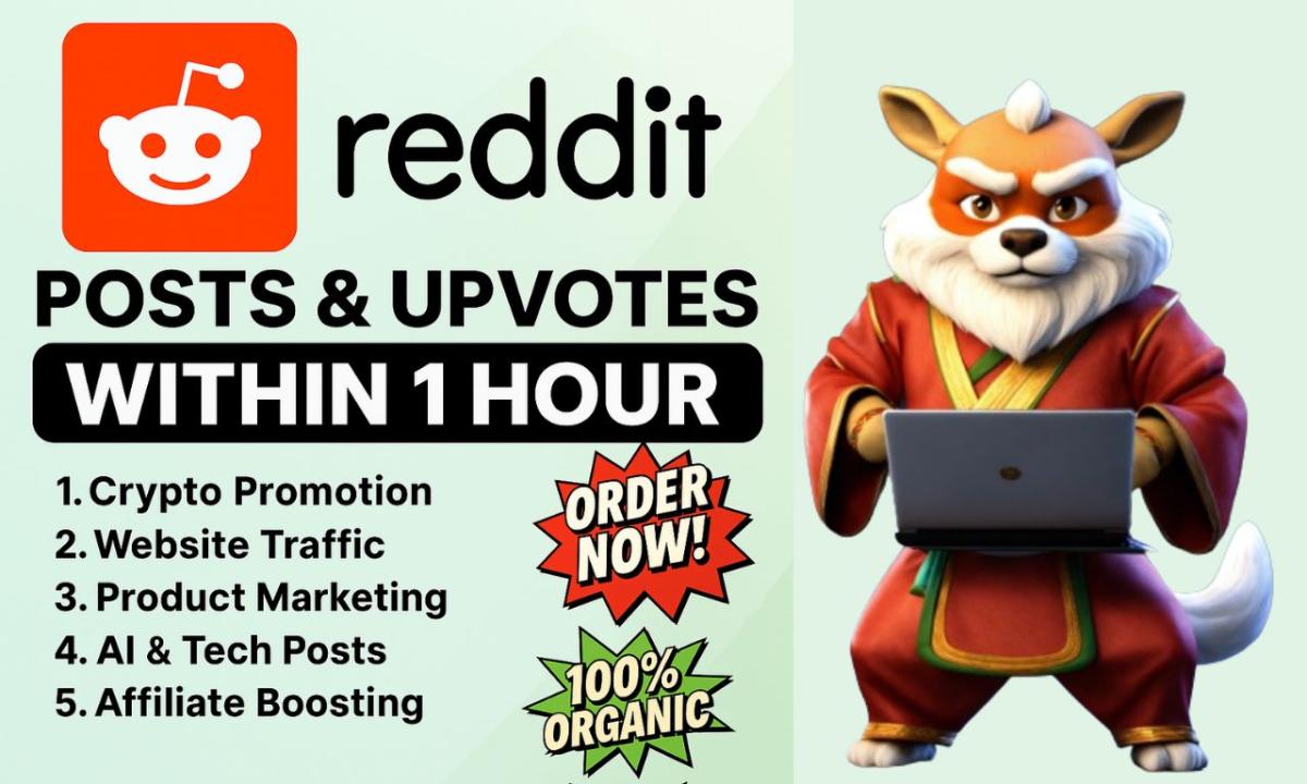 I will do reddit post for IPTV ecommerce website AI app crypto business product link