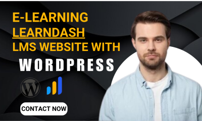 I will do LMS Website Coaching Website BuddyBoss LearnDash Website and LearnDash LMS