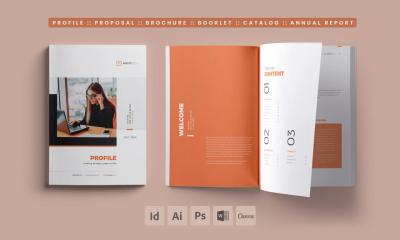 I Will Design Company Profile, Brochure, Annual Report or Catalog