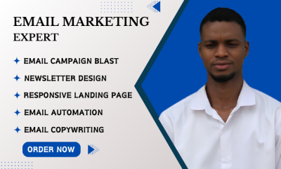 I will manage and setup email campaigns Klaviyo Mailchimp Ecommerce