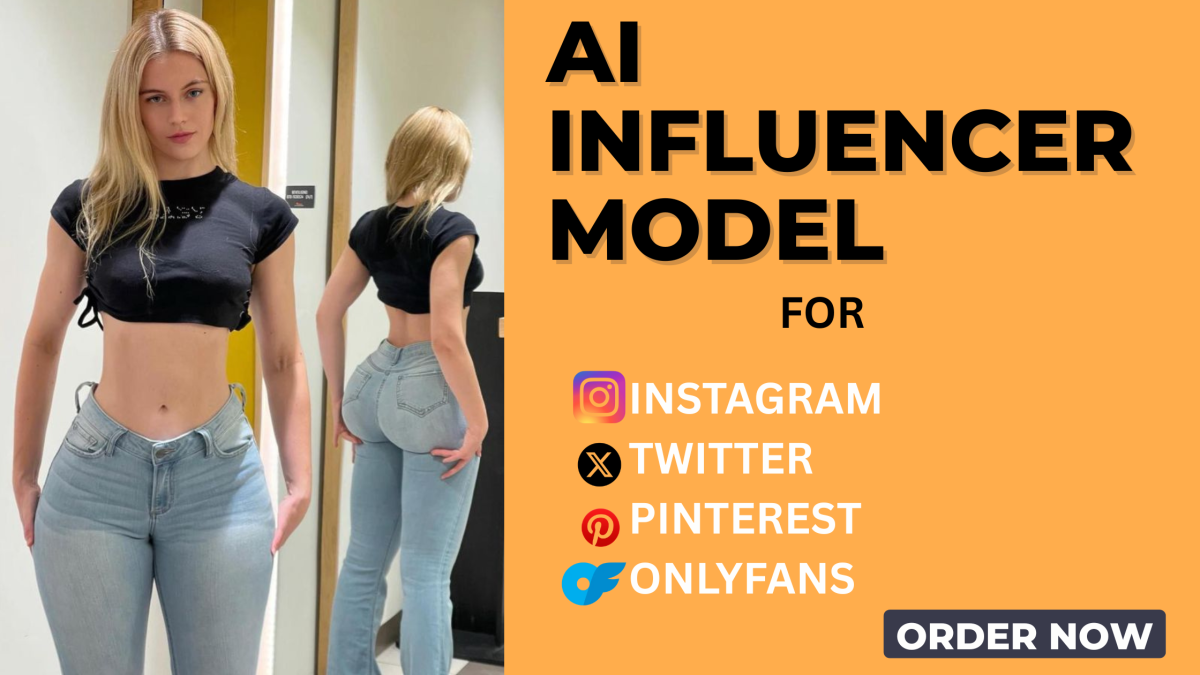 I Will Do Real AI Influencer Model for Pinterest, Twitter, Fanvue, Flux AI & More