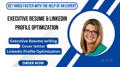 I Will Write Edit Executive Resume Cover Letter Bio LinkedIn for Director VP CEO
