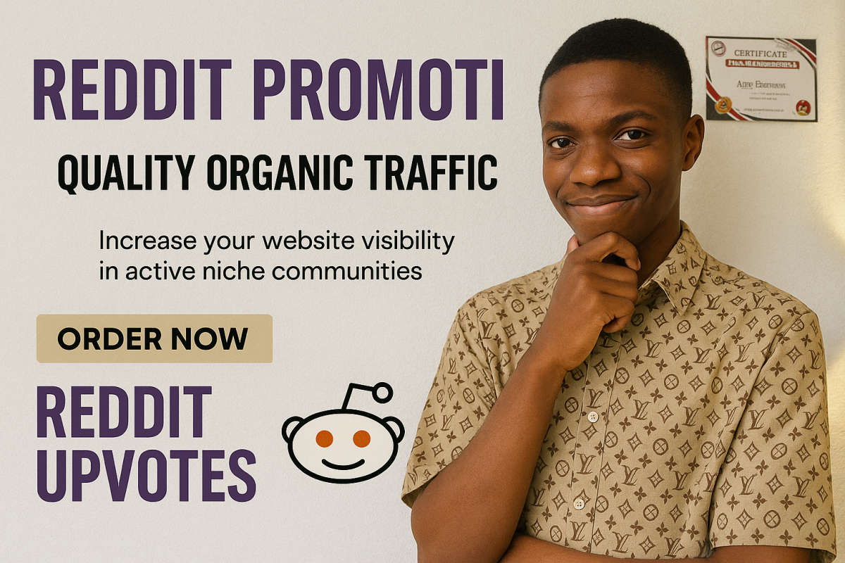I will do Reddit post to boost IPTV website, eCommerce AI app, SaaS crypto product link