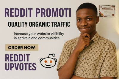 I will do Reddit post to boost IPTV website, eCommerce AI app, SaaS crypto product link