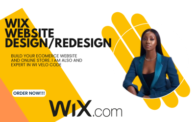 I will Wix website redesign, Wix website redesign, Wix redesign, Wix website Velo code