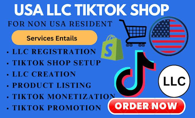 Business / E-Commerce Management / E-Commerce Store Setup | USA TikTok Agency & Ads Manager Account for Non-Residents