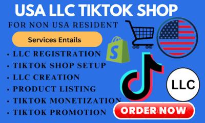 Business / E-Commerce Management / E-Commerce Store Setup | USA TikTok Agency & Ads Manager Account for Non-Residents