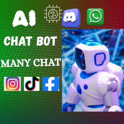 I Will Build AI Chatbot for All Social Media Platforms with ManyChat