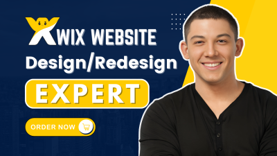 I will design Wix website redesign Wix website revamp Wix website fix Wix website