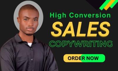 I Will Write High Converting Email, Website Copy, Sales Copy, and Newsletters