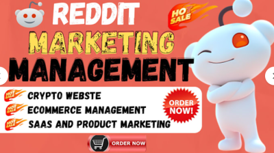 I will do Reddit post to boost crypto business IPTV ecommerce AI app product website