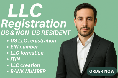 I will LLC Registration, EIN Number, LLC Formation, LLC Creation, LLC
