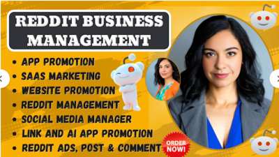 I will manage Reddit post upvote for IPTV AI website app crypto product link promotion