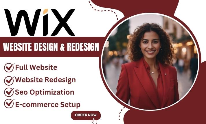 I will do Wix website design, Wix website redesign, Wix website, Wix Studio, Wix redesign