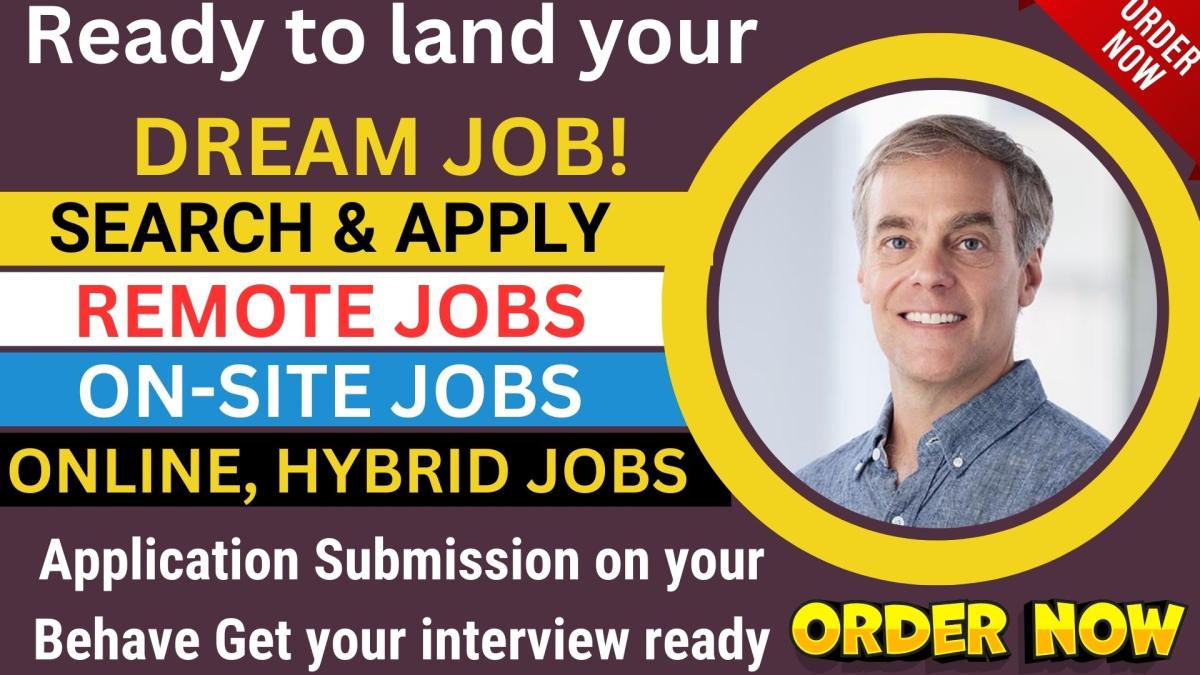 I Will Apply 100 Jobs, Job Application, Job Search, Job Hunt & Job App by Reverse Recruit