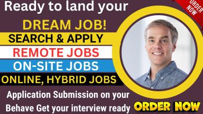 I Will Apply 100 Jobs, Job Application, Job Search, Job Hunt & Job App by Reverse Recruit