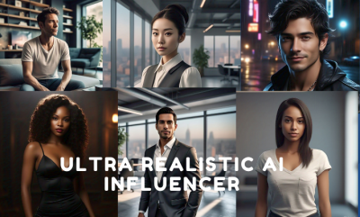 I will create a stunning lifelike AI influencer & AI model for Instagram