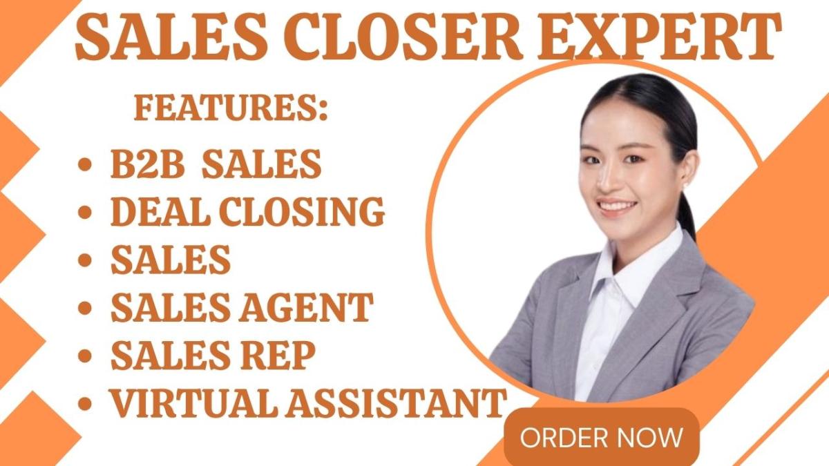 I will be your sales rep salesperson cold calling virtual assistant sales agent