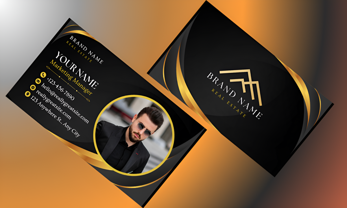 I will design luxury modern business cards, unique stunning cards