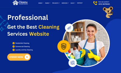 I will build Booking Koala website, Booking Koala, House Cleaning Service Website