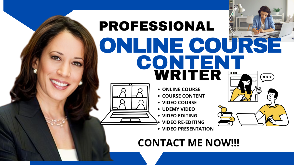 I will dev Udemy video course, course promotion, BookTok, academic support, LMS course
