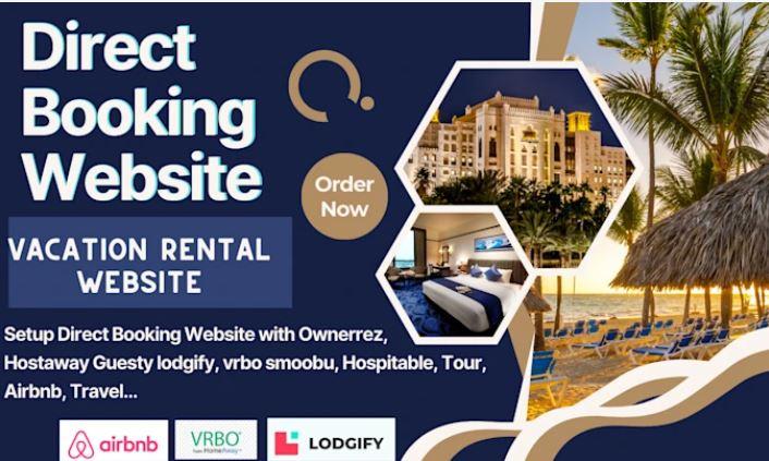 I will create a vacation rental website Airbnb vacation rental direct booking website