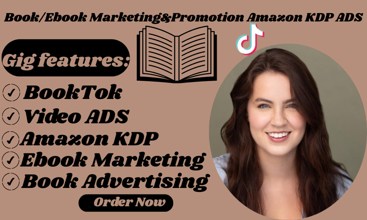 Promote Your Book on My BookTok Page with Engaging Video Ads for Amazon KDP