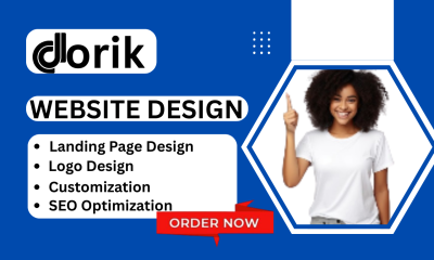 I Will Design Dorik Website, Dorik Website Design and Redesign