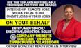 I will search for remote job, apply as head hunter using reverse recruit on your behalf