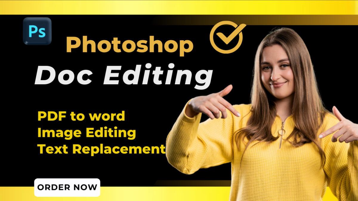 Photoshop Doc Editing, Image Editing, and Text Replacement Services