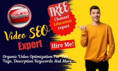 Do Best YouTube Video SEO Expert Optimization and Channel Growth Manager