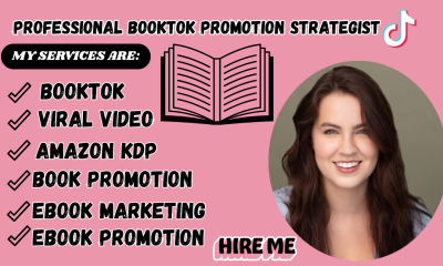 Viral BookTok Promotion Rank Book Ebook Marketing Tik Tok Book Promotion