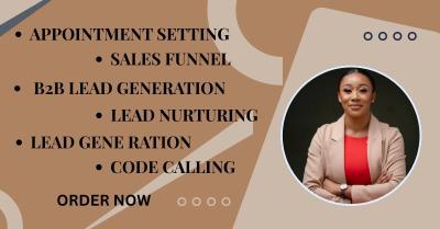 I Will Setup B2B Lead Generation Email Campaign & Appointment Setting