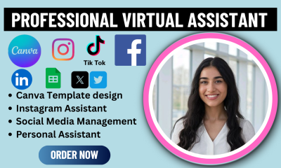 I will be your Canva Template Design Social Media Manager Personal Virtual Assistant