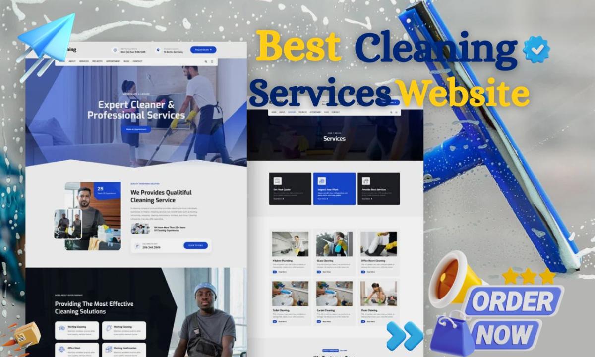 I will build Booking Koala website, Booking Koala, House Cleaning Service Website