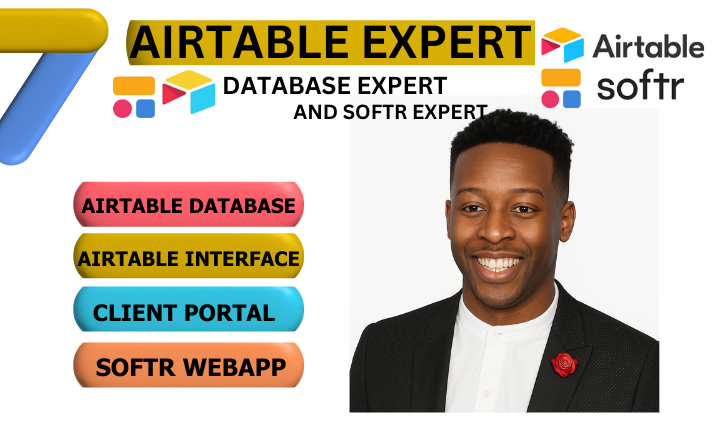 I will setup Airtable Database, Airtable Interface, Softr Webapp, Client Portal & Mobile App