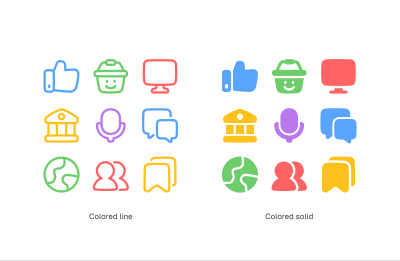 Design Feature Icon Sets for App, Websites & Brands