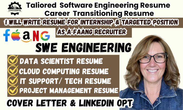 I Will Write Software Engineers Resume, CV, Tech Resume, Resume Writing as a Recruiter