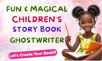 Ghostwrite Children Storybook, Edit and Illustrate Kids Storybook