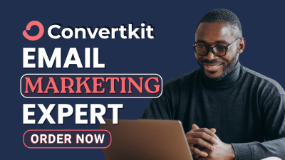 I will setup ConvertKit Design Kit Email Template, ConvertKit Landing Page Kit & Automation