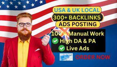 Expert Local ADS Posting High Quality 50 Backlinks Marketing
