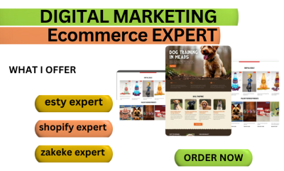 I will setup Zakeke Kickflip 2D 3D product setup Shopify or Esty store Esty promotion