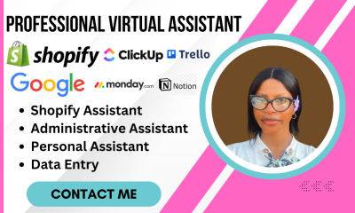 I will social media management, email management, data entry, admin virtual assistance