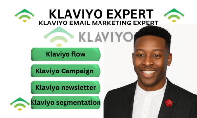 I will integrate Klaviyo and set up automation, design Klaviyo campaign flows, and segmentation