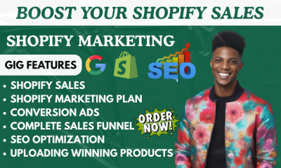 I will promote Shopify store, sales funnel or Shopify marketing to boost Shopify sales