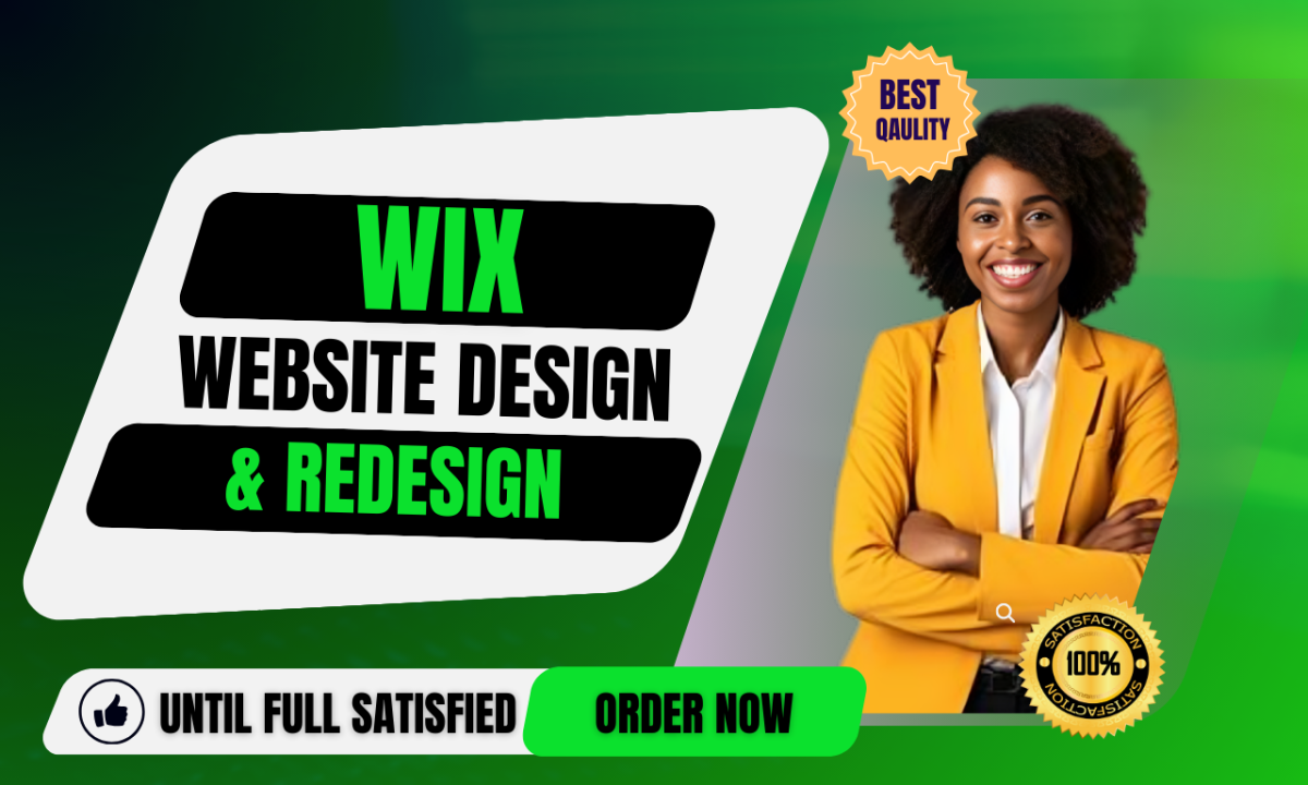 I Will Design or Redesign Wix Websites, Fix Wix Issues, Edit Your Site