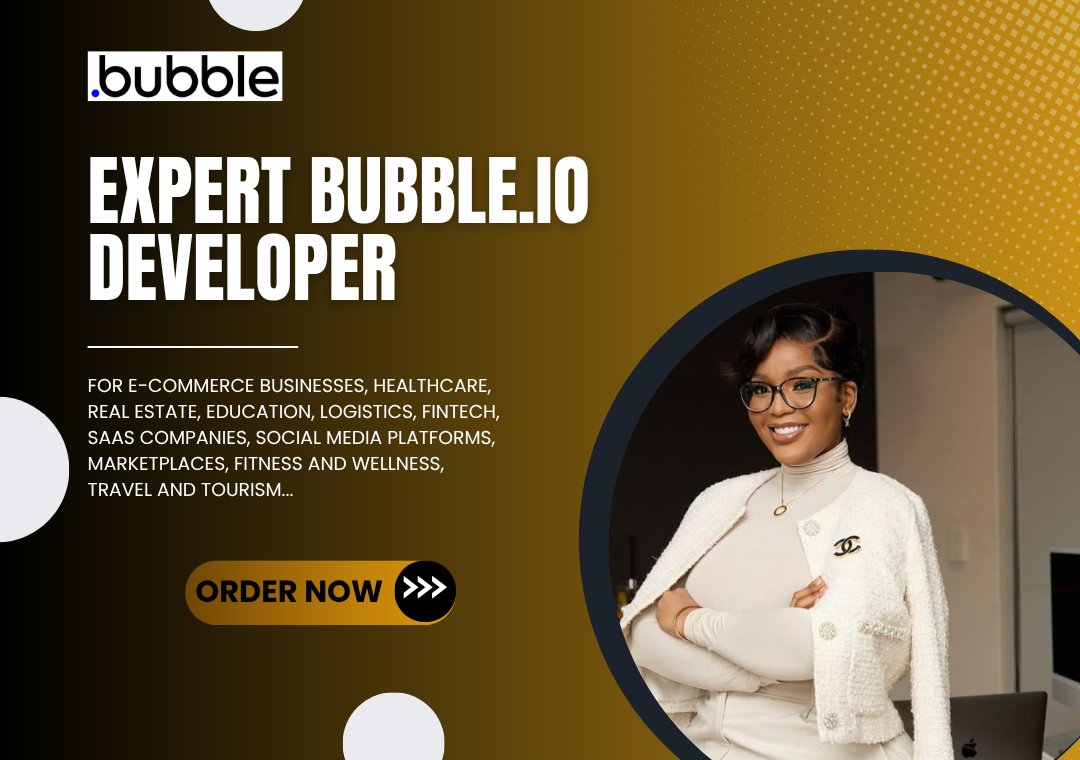 I Will Build and Design Your Custom No Code App Using Bubble.io