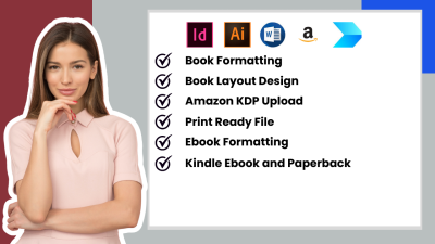 I will format and upload your book or ebook on Amazon KDP | Paperback & Christian Ebook Design