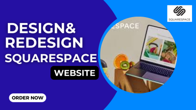 I will design and redesign Squarespace website